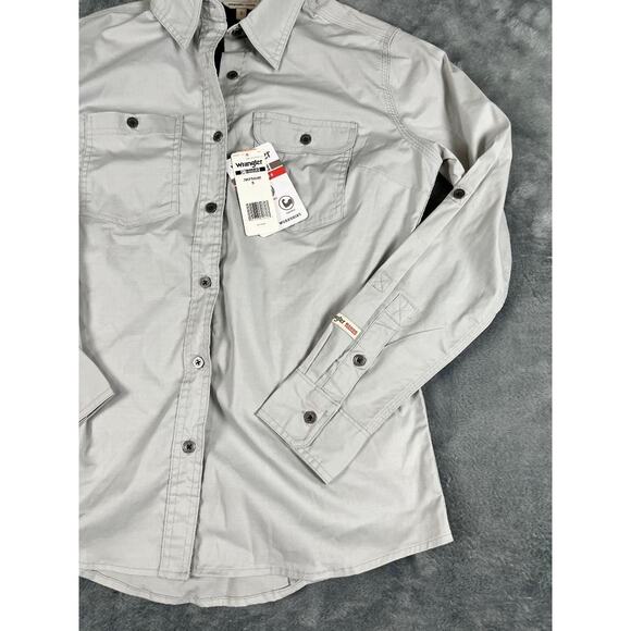 Wrangler Riggs Workwear NWT Long-Sleeve Work Shirt S — New with Tags - Picture 10 of 10